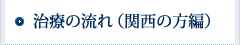 治療の流れ（関西の方編）